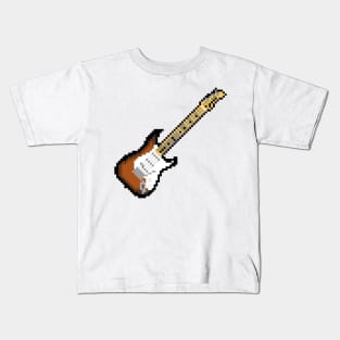 8 Bit Guitar Kids T-Shirt